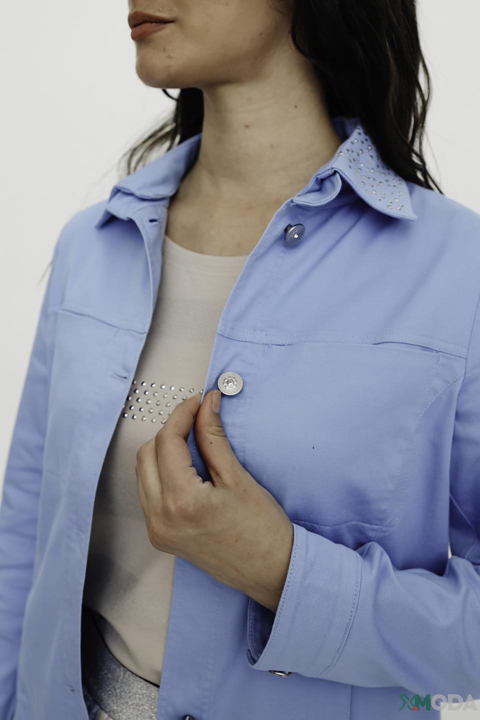 Рубашка Eugen Klein голубая