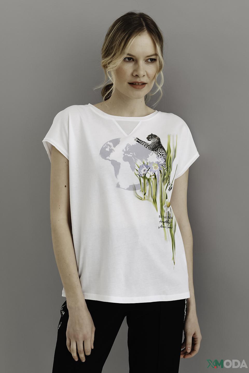 Футболка Marc Cain с принтом