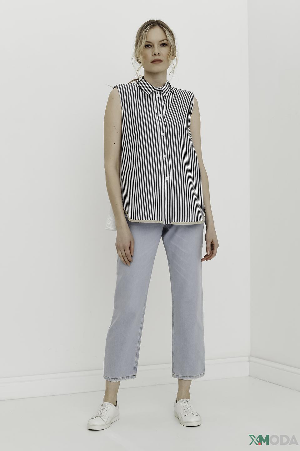 Джинсы Twin Set голубые прямые