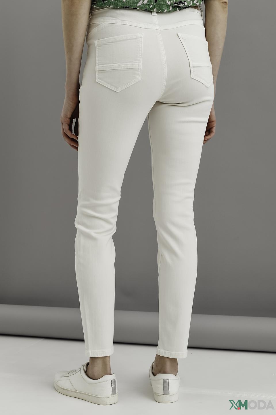 Джинсы Oui Slim Fit белые