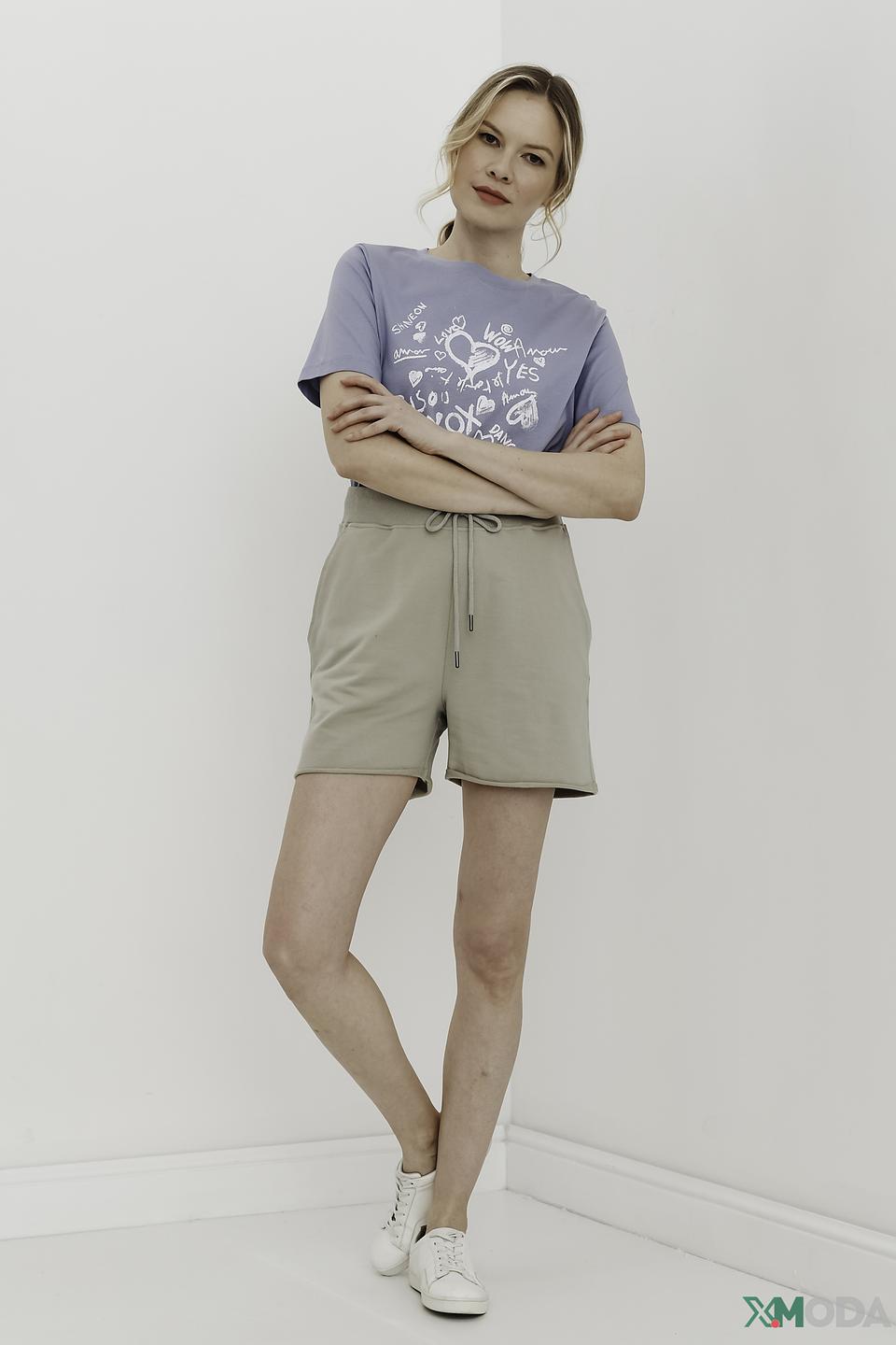 Шорты UNQ женские бежевые