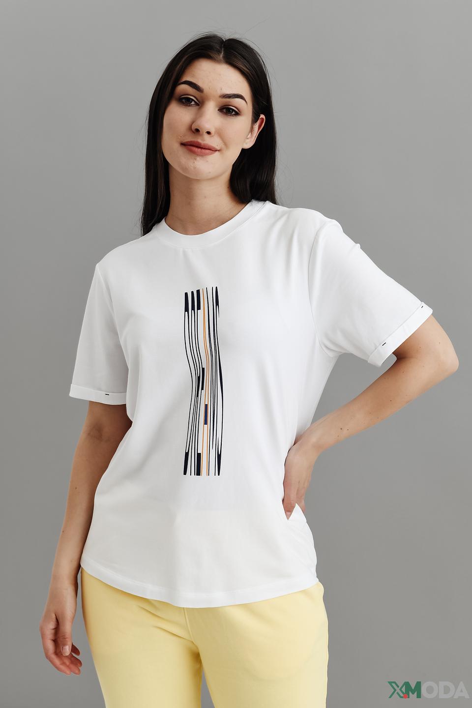 Футболка Be Yourself с принтом