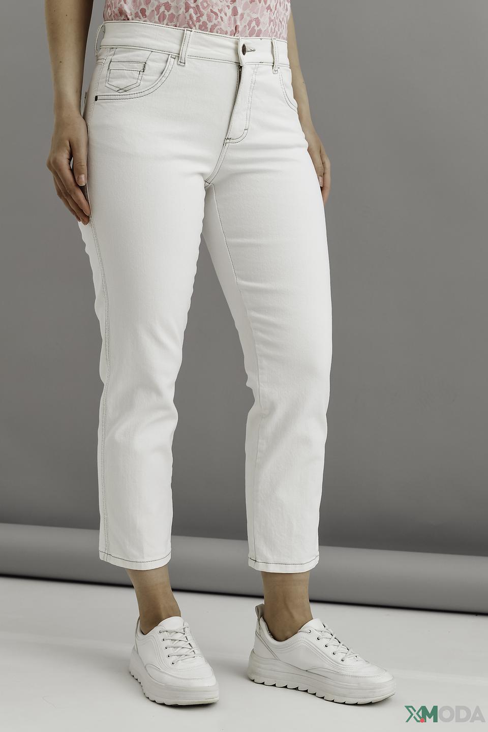 Джинсы Angels укороченные белые