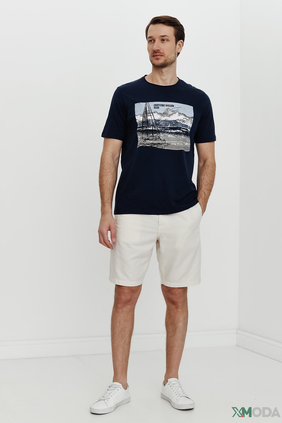 Футболка Monte Carlo с принтом