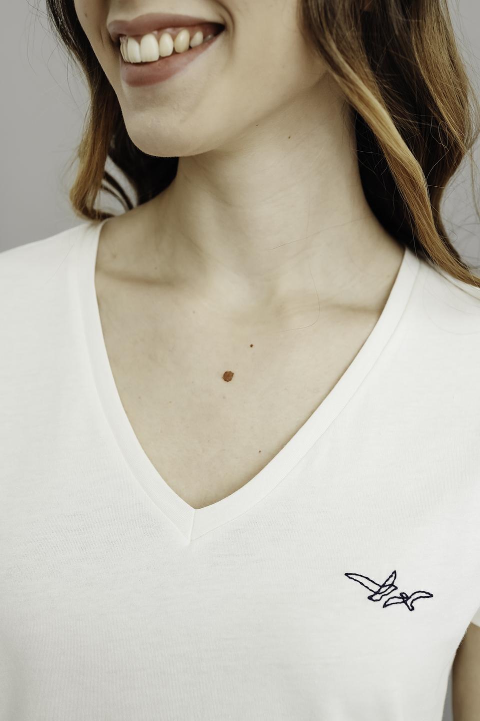 Футболка Tom Tailor denim girl белая