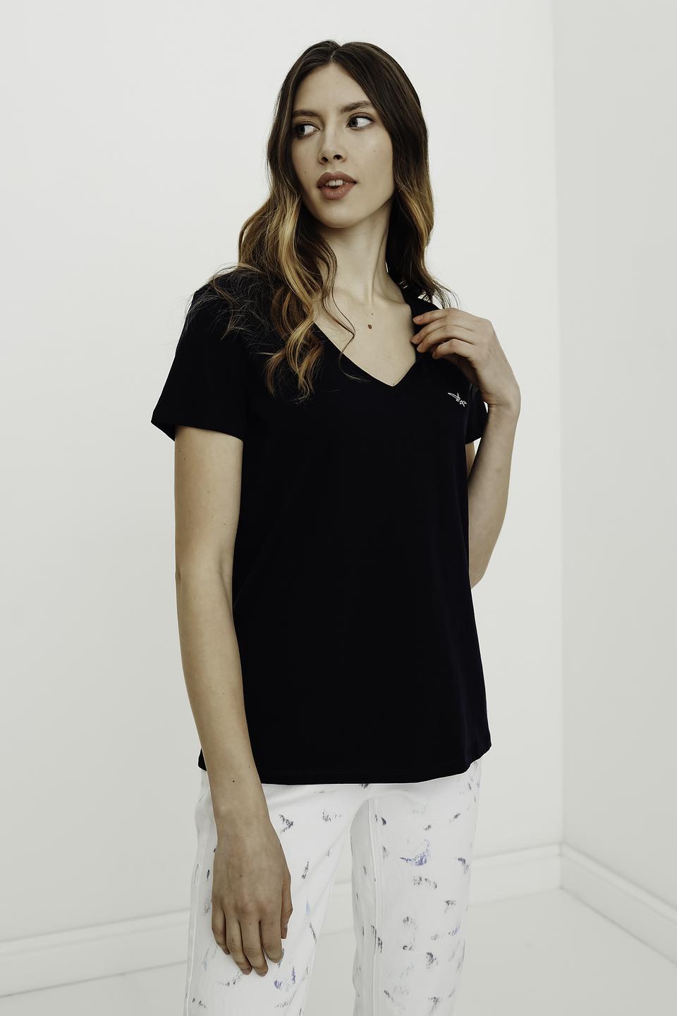 Футболка Tom Tailor denim girl чёрная