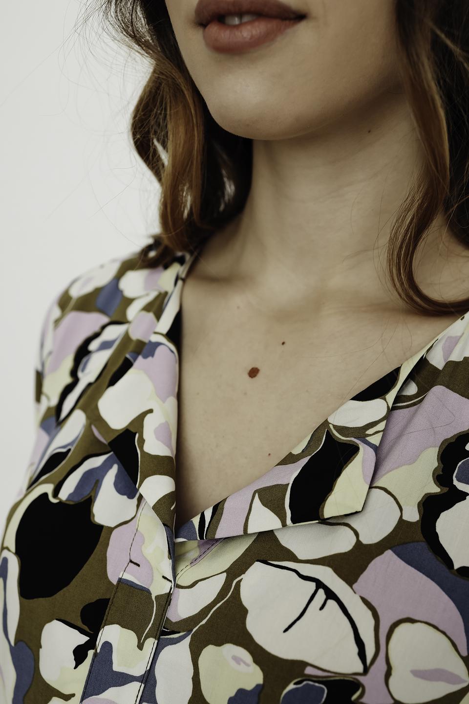 Блуза Tom Tailor с цветочным принтом