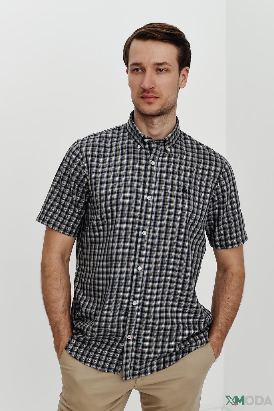 Рубашка кр Lerros в клетку