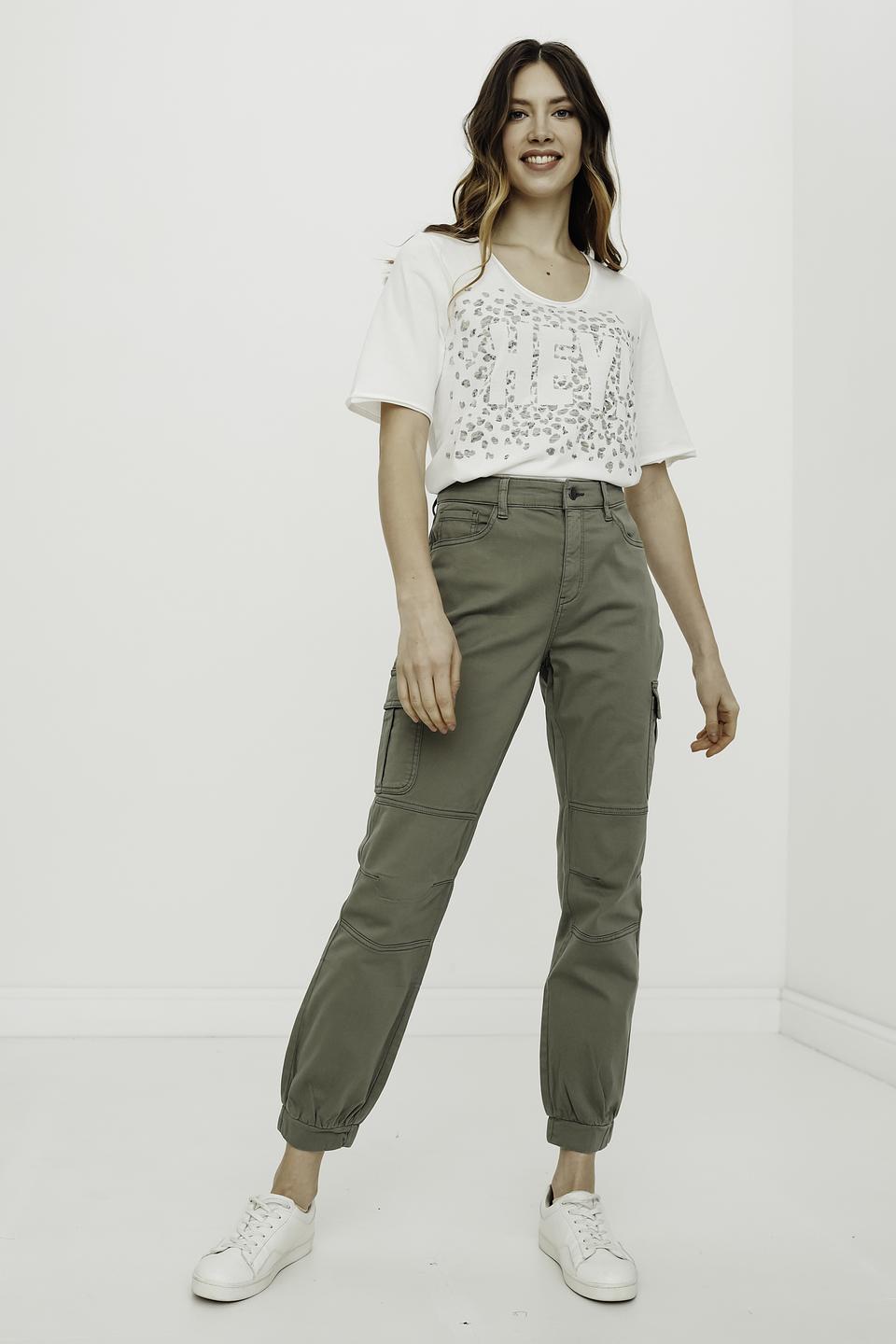 Брюки карго QS хаки