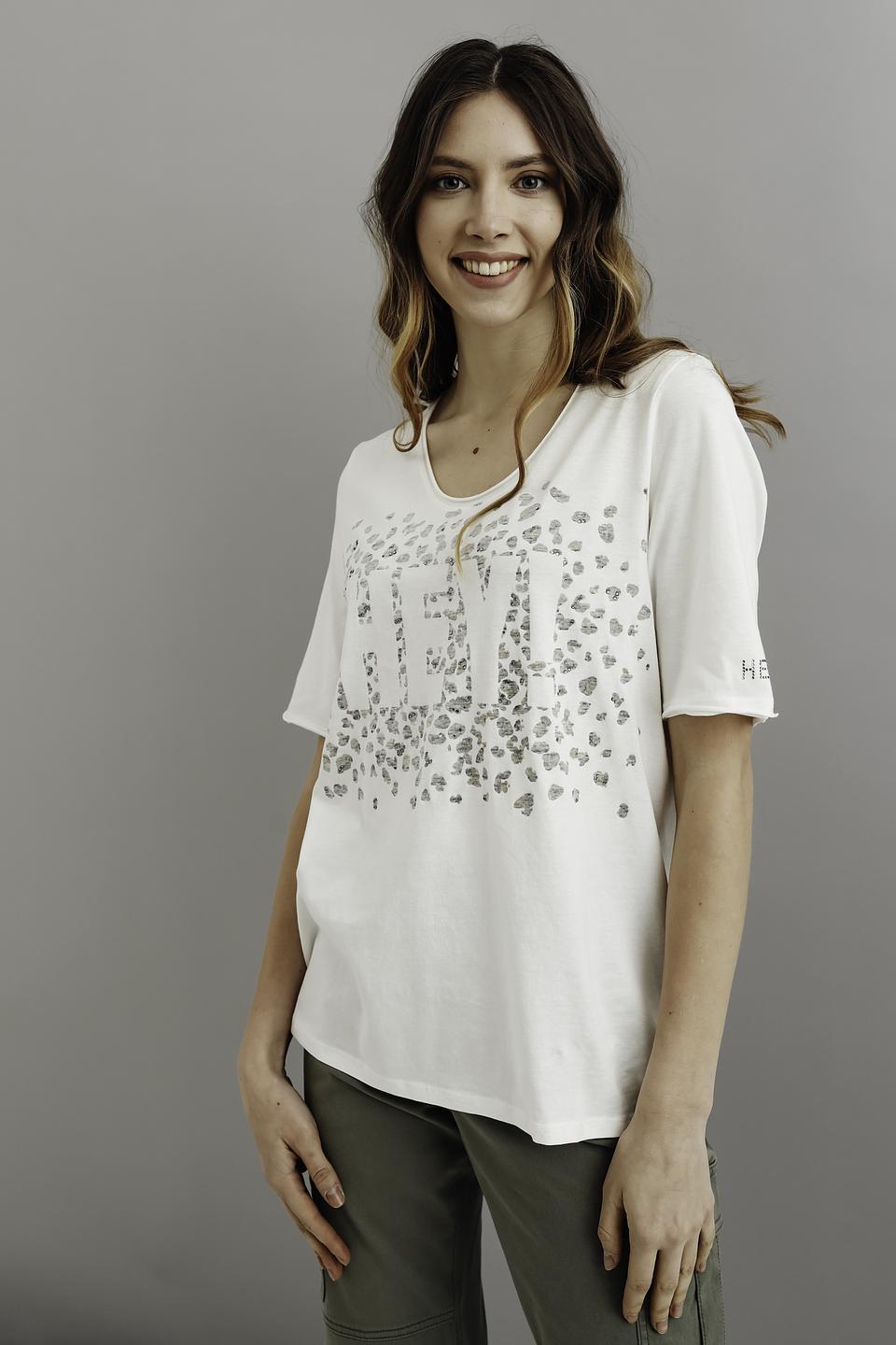 Футболка Oui с принтом 'HEY'