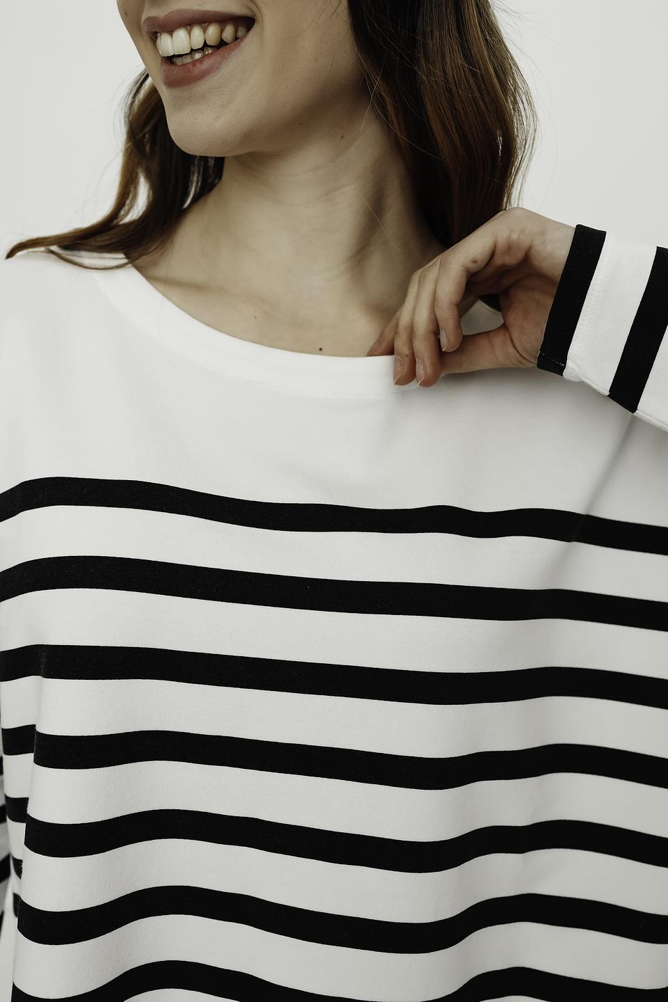 Пуловер Marc Aurel в полоску