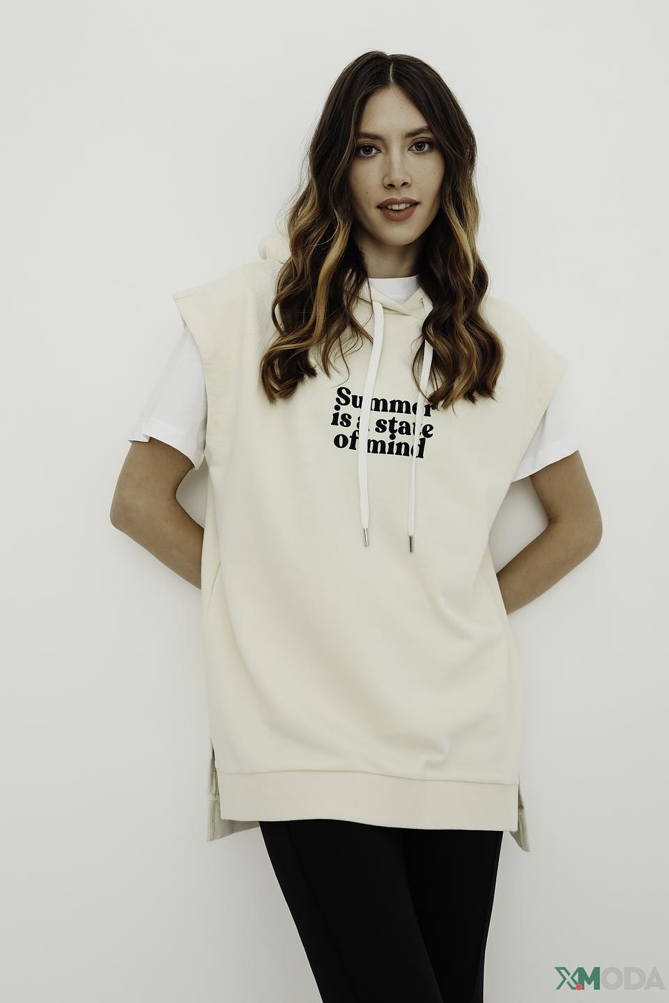 Жилет Marc Aurel с принтом