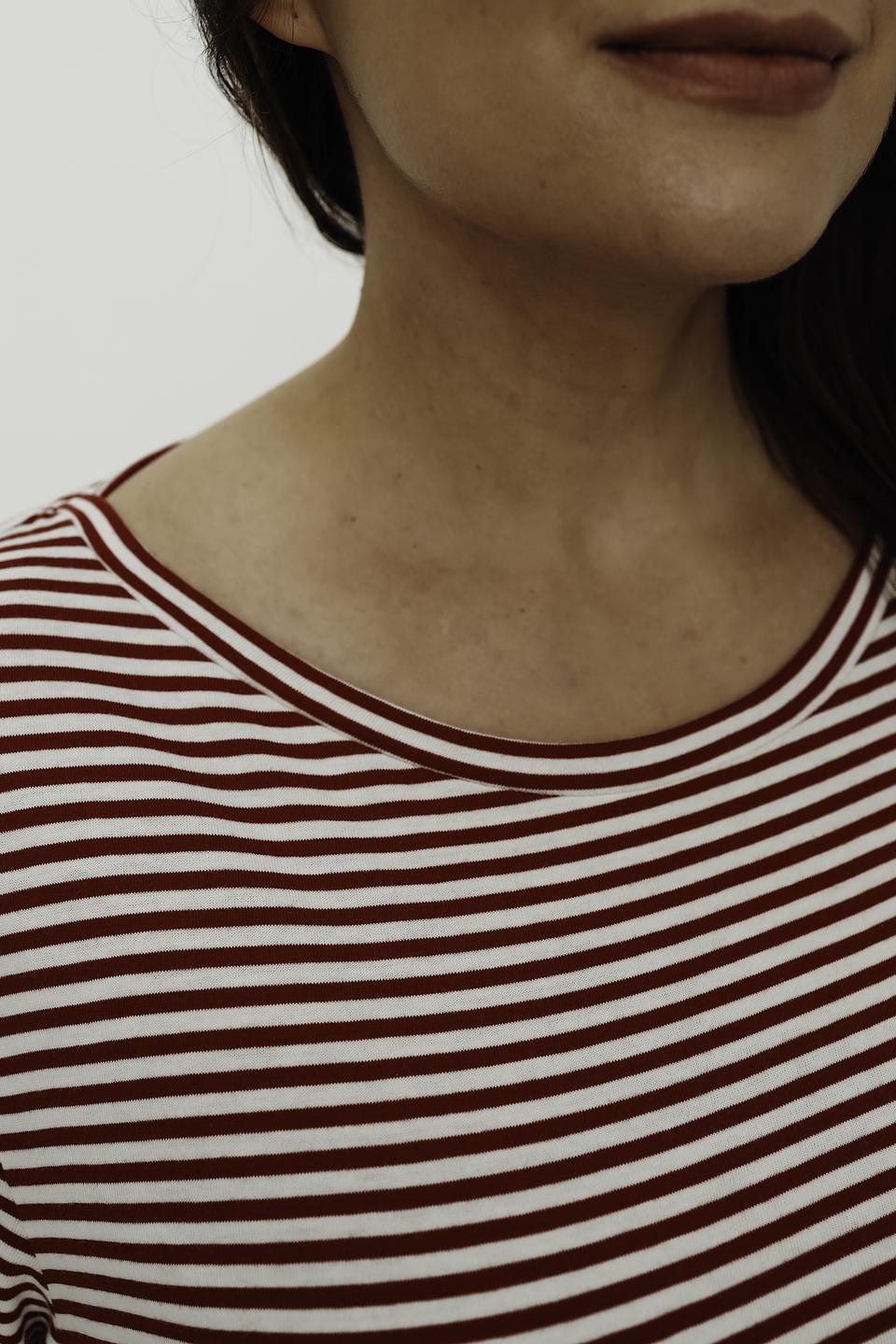 Футболка Gerry Weber в полоску красная