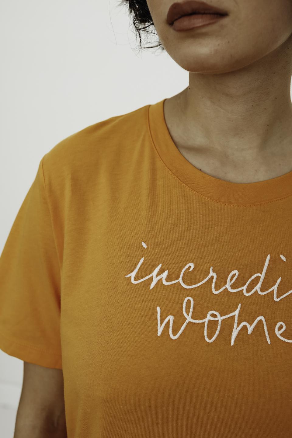 Футболка s.Oliver оранжевая с принтом