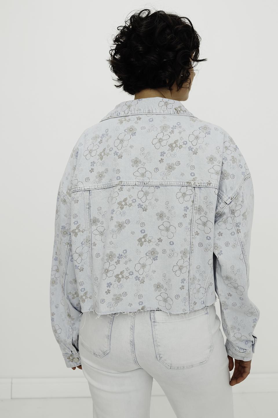 Жакет QS girl с цветочным принтом