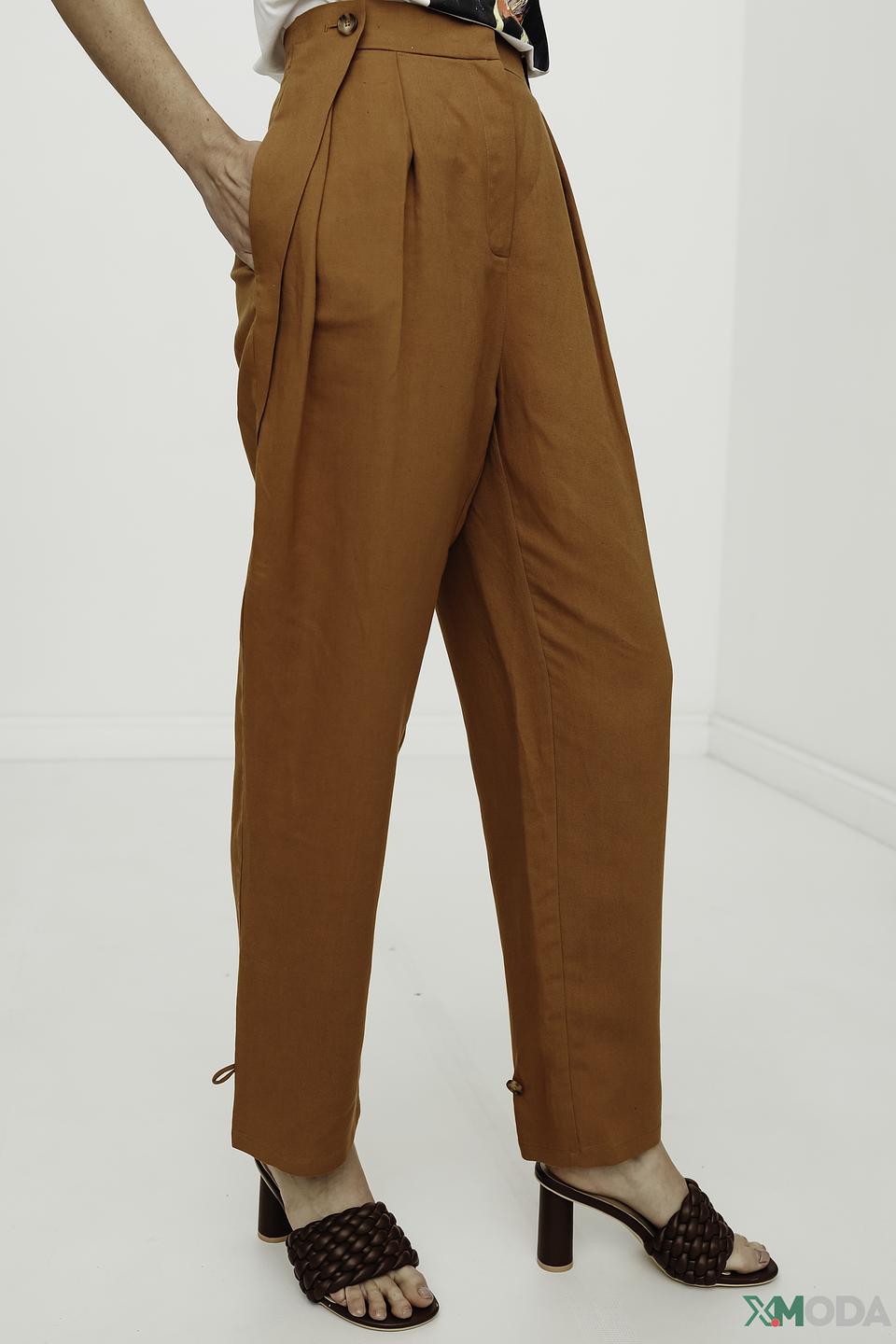 Брюки Patrizia Pepe терракотовые