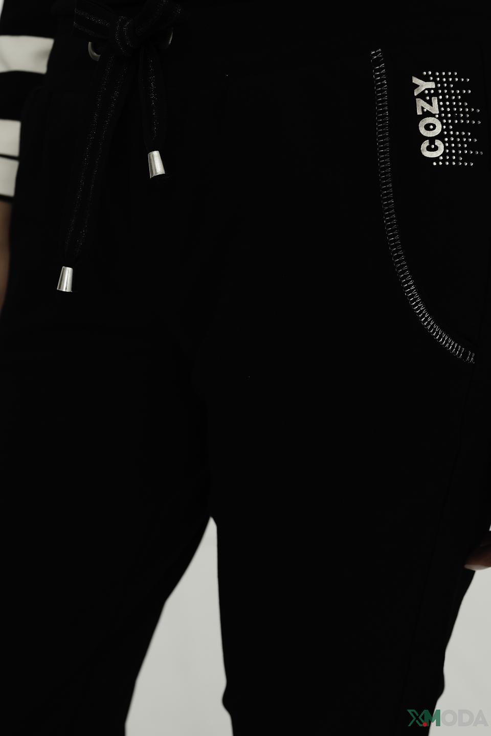 Брюки Betty Barclay черные с манжетами