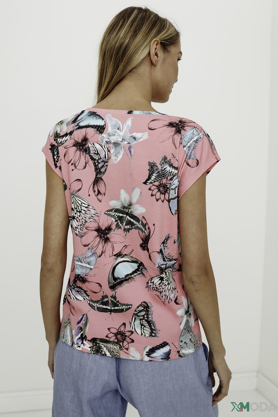 Блуза Marc Cain с бабочками