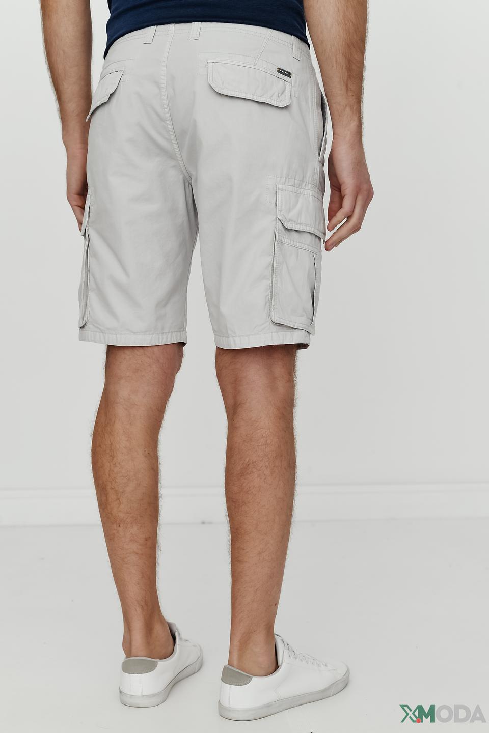 Шорты Bugatti серые карго