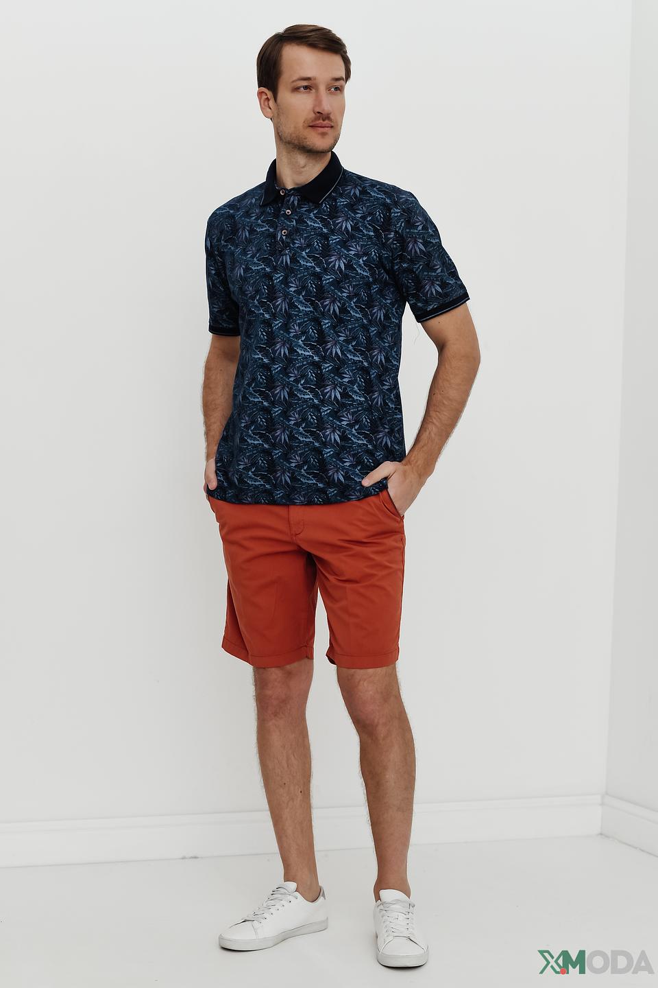 Поло Casa Moda с принтом