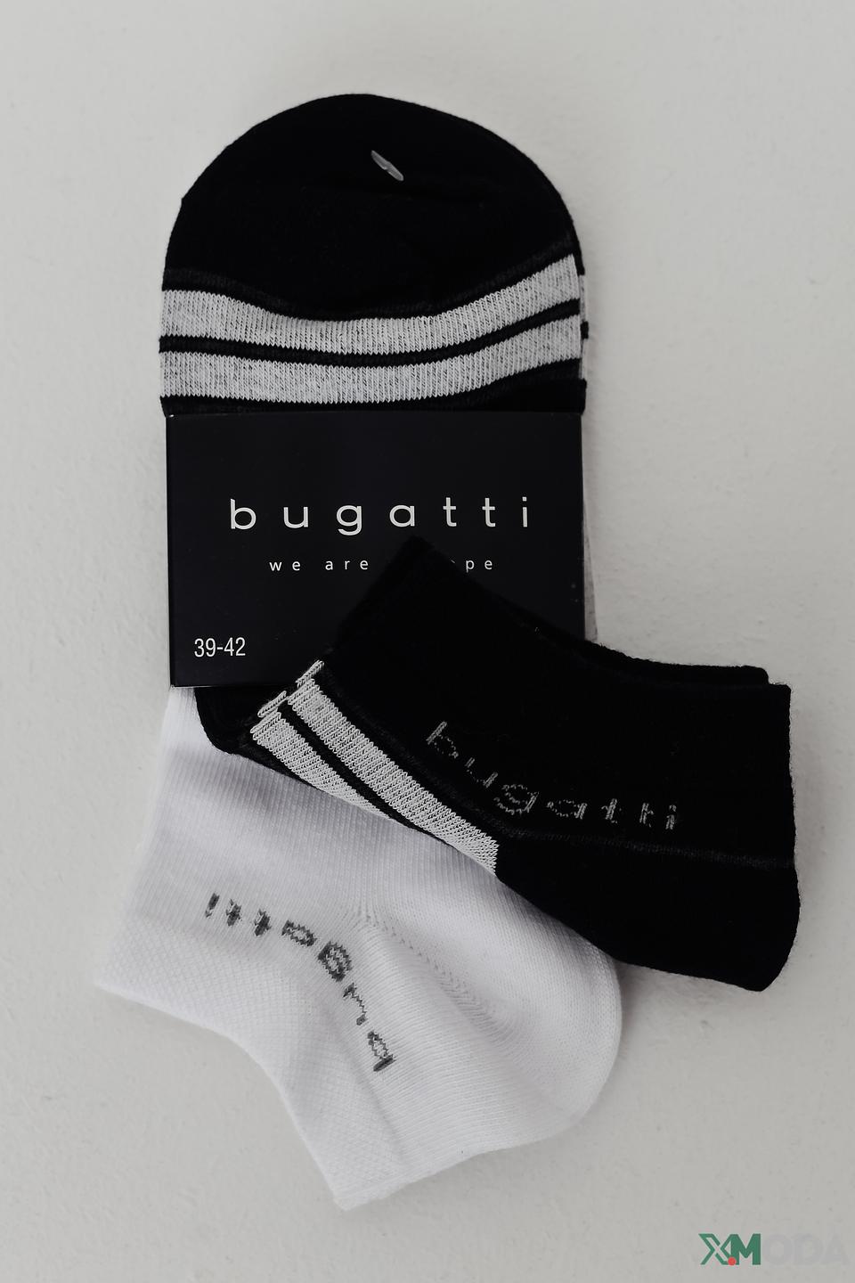 Носки Bugatti ACC чёрно-белые