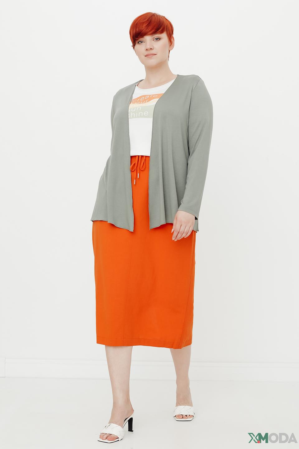 Футболка Samoon с принтом белая