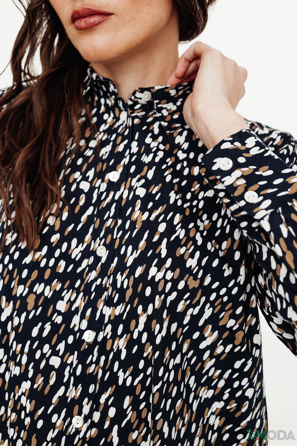 Рубашка Tom Tailor с леопардовым принтом