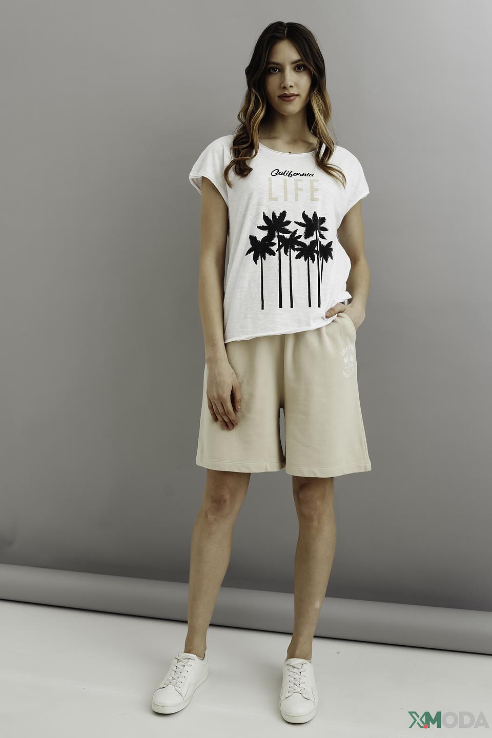 Шорты Marc Aurel бежевые