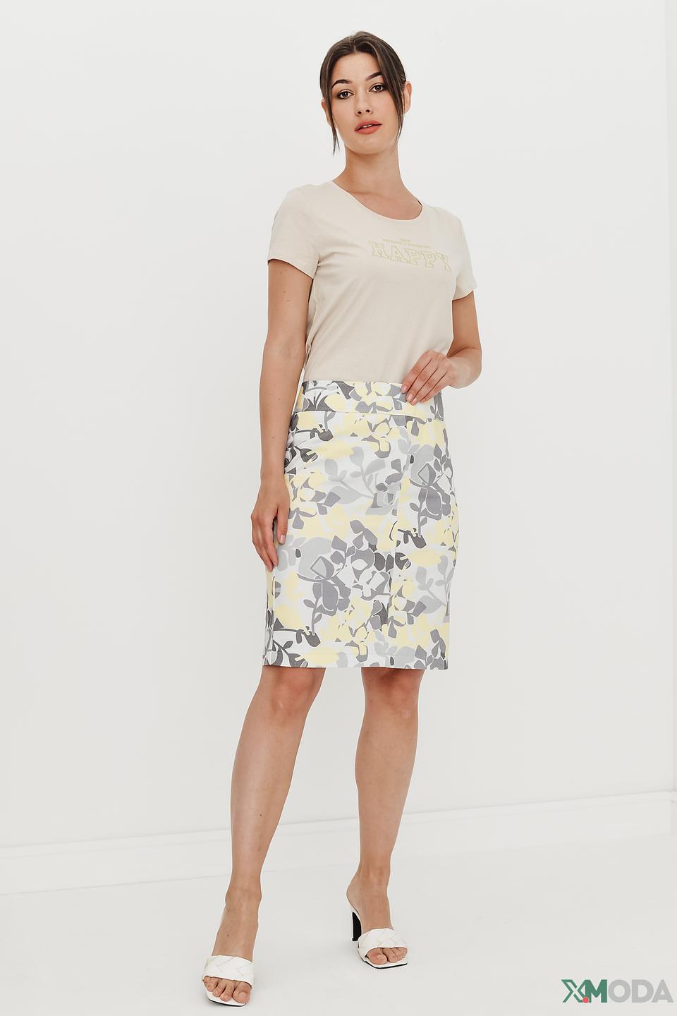 Футболка Tom Tailor denim girl бежевая