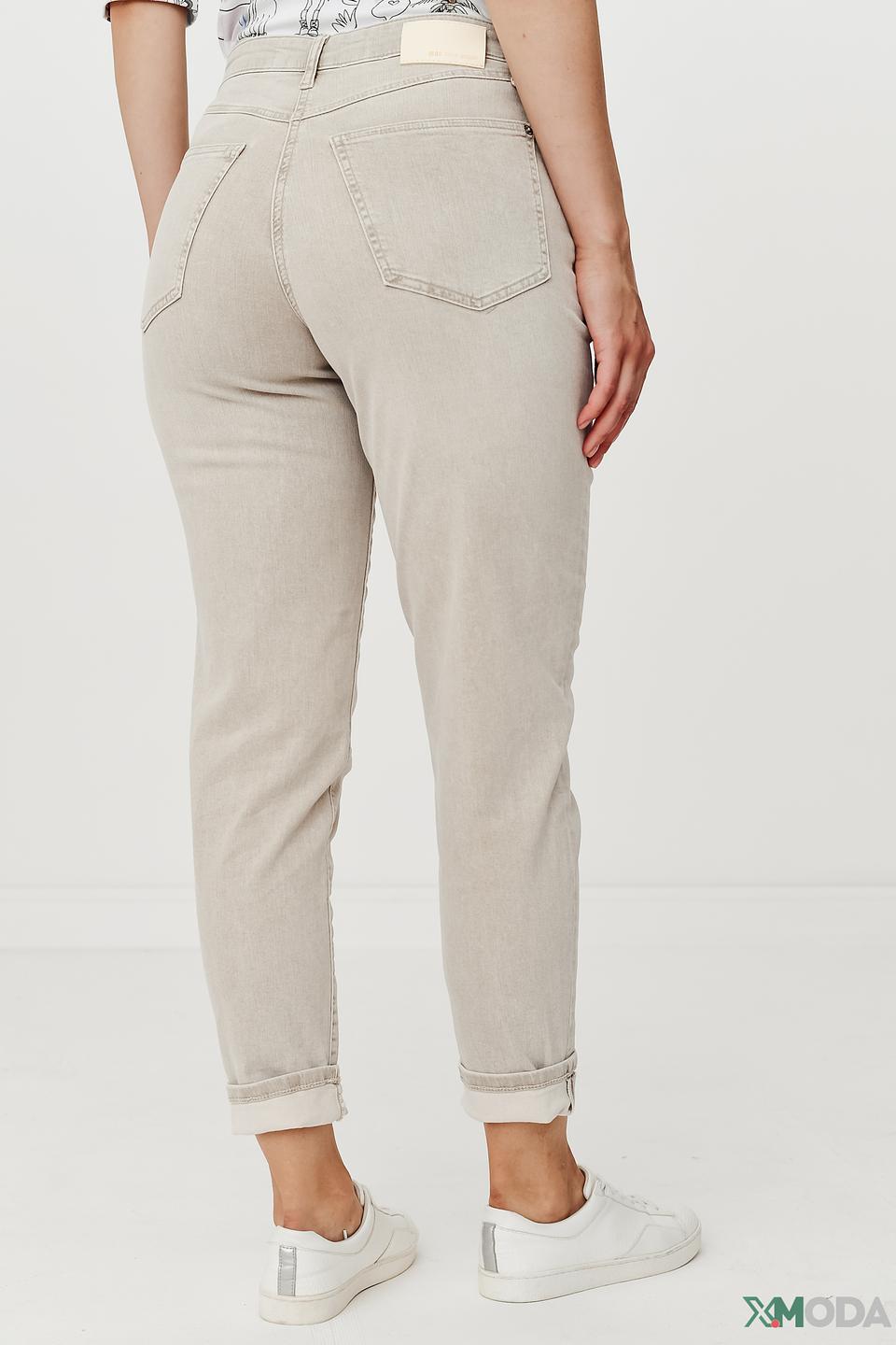 Брюки MAC бежевые с манжетами