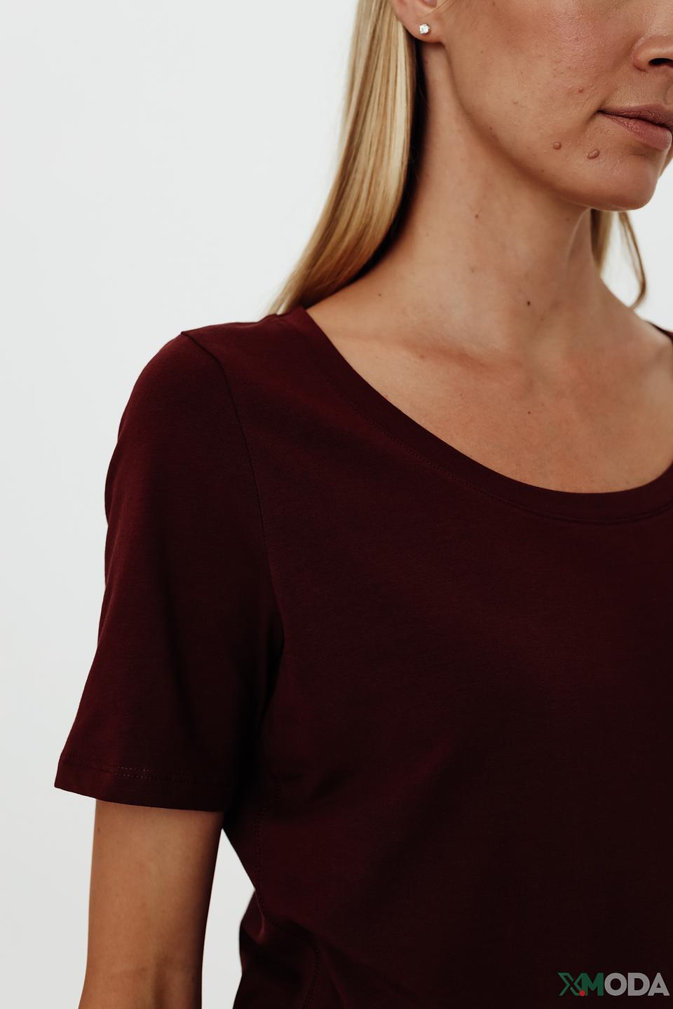 Футболка Gerry Weber бордовая