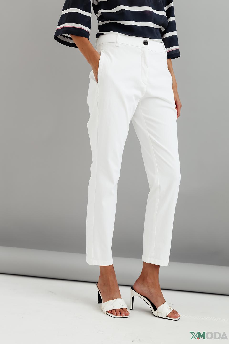 Брюки Marc Cain белые спортивные