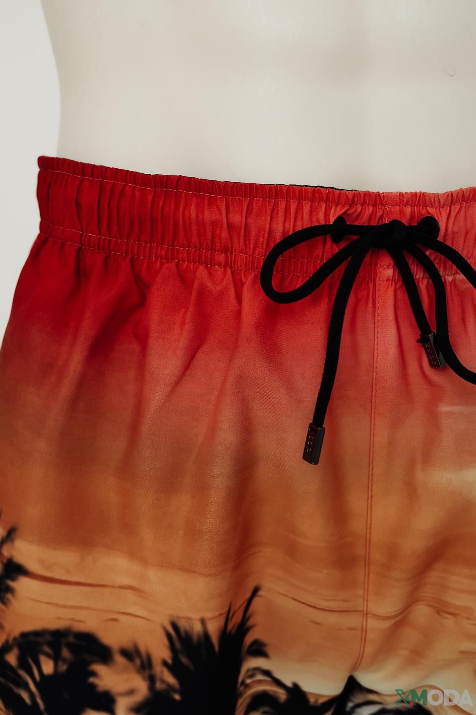 Плавки Boss Business с пальмами оранжевый