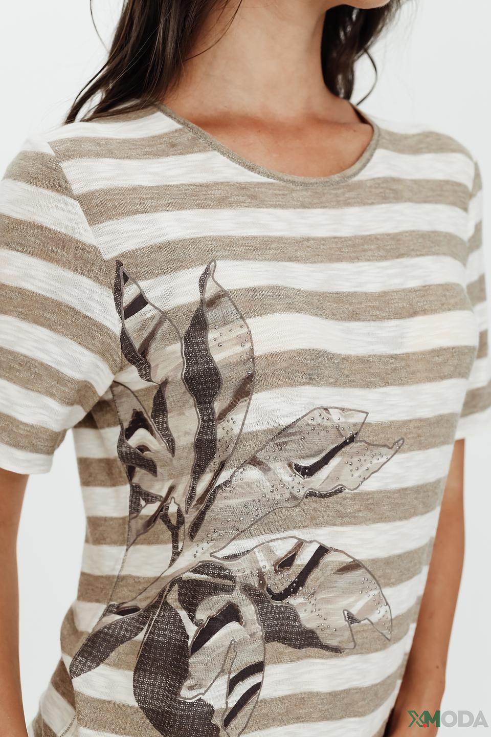 Пуловер Rabe collection в полоску