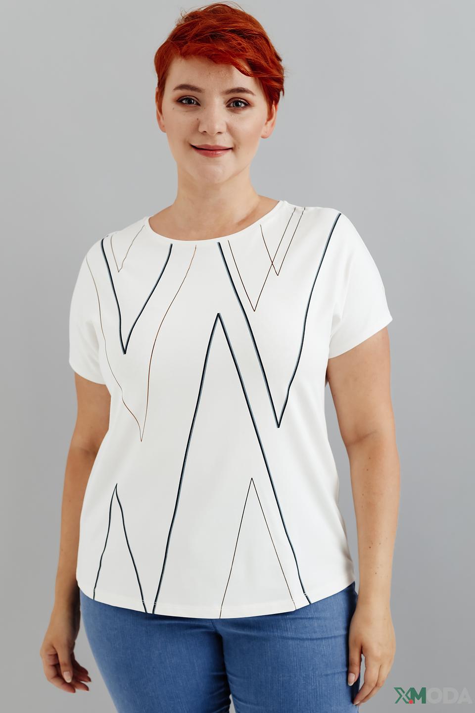 Блуза Gerry Weber с геометрическим рисунком