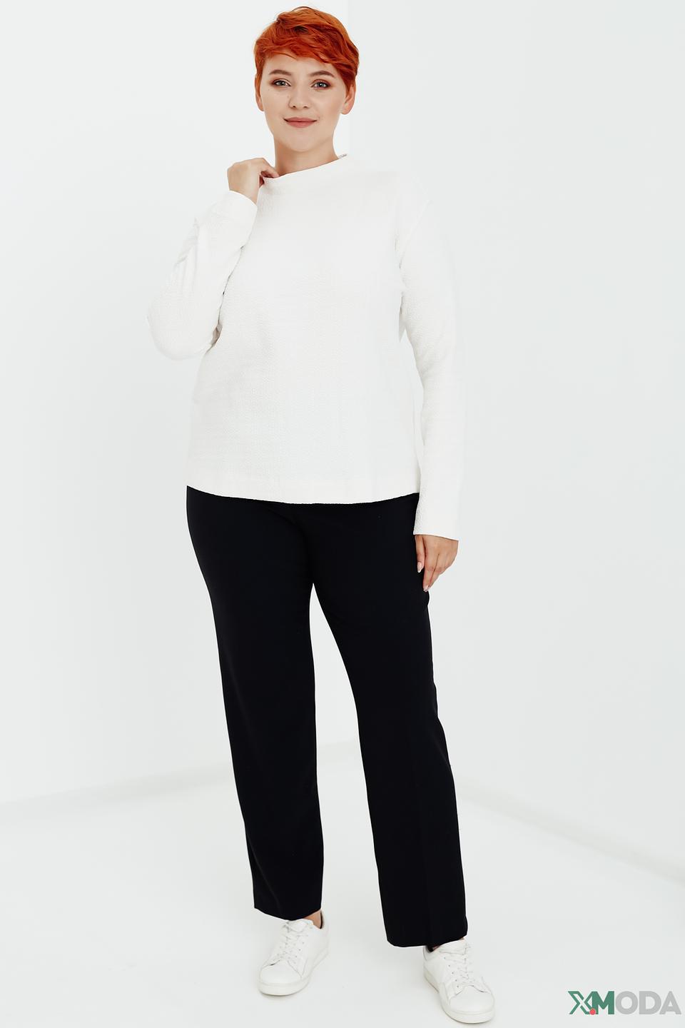 Пуловер Gerry Weber белый с текстурой