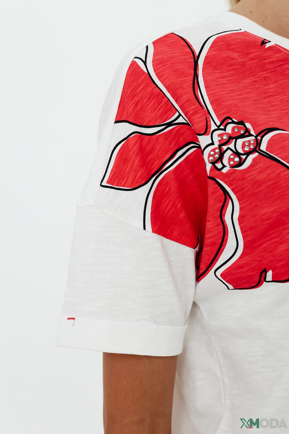 Футболка Olsen с цветами