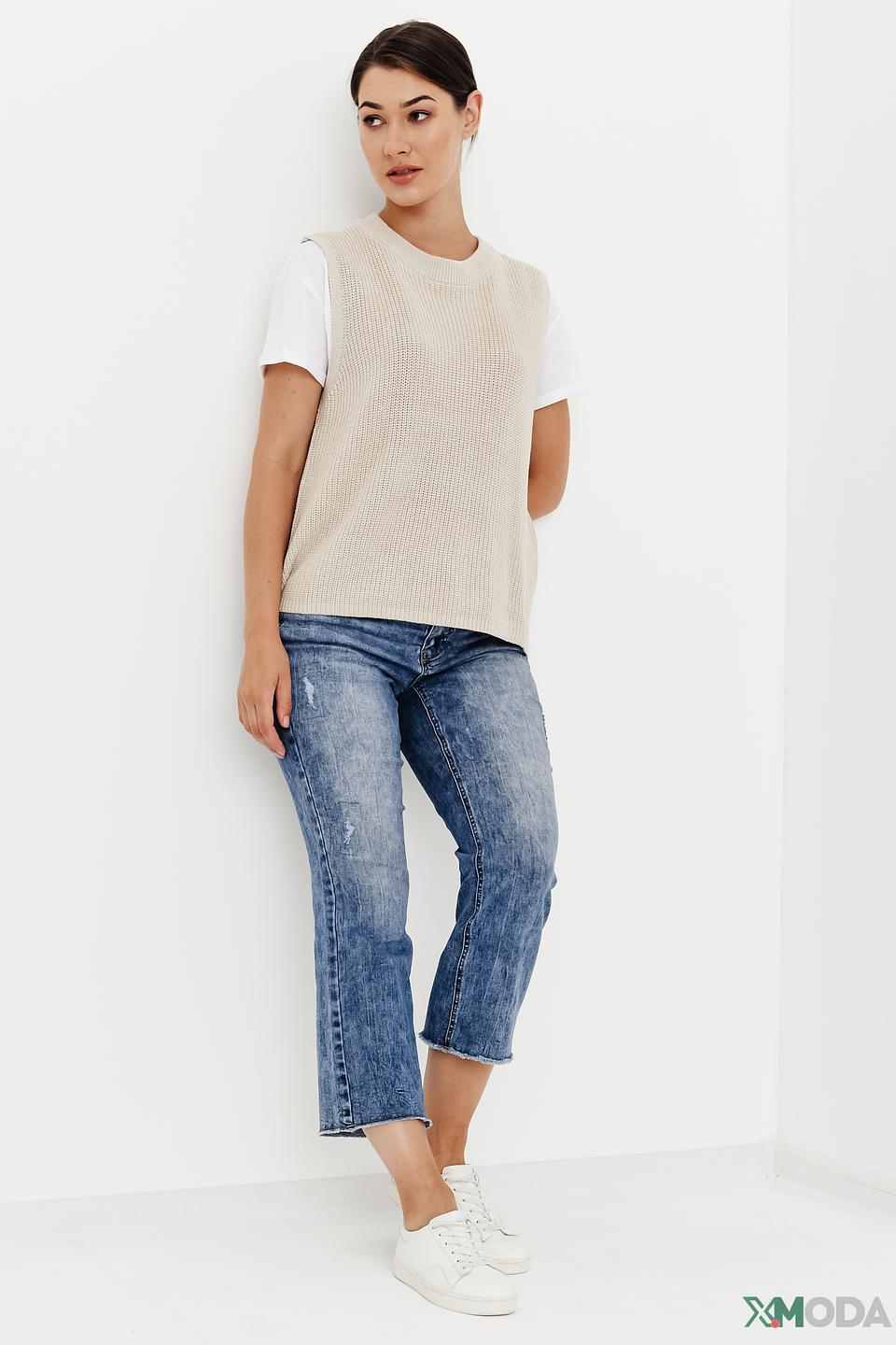 Жилет Tom Tailor бежевый