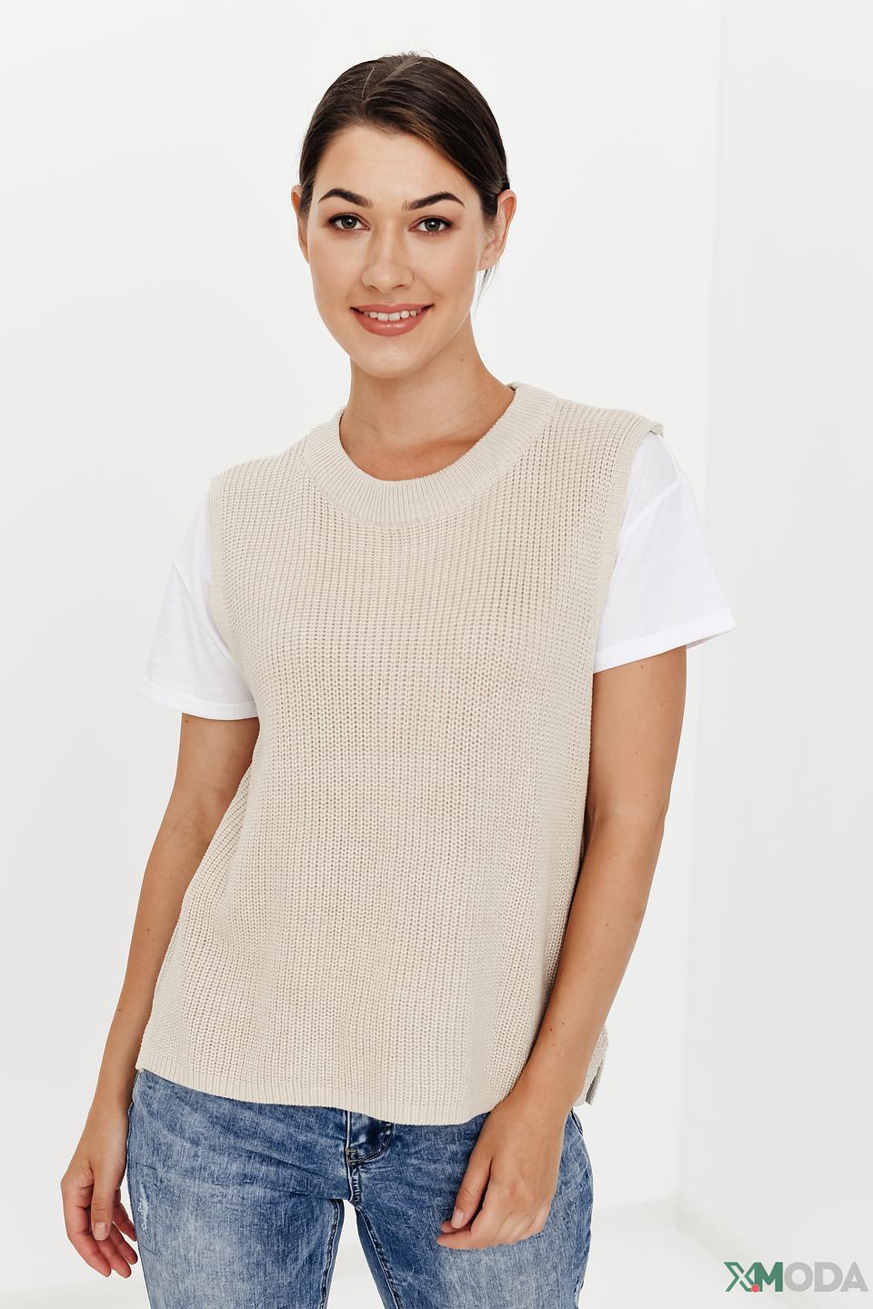 Жилет Tom Tailor бежевый