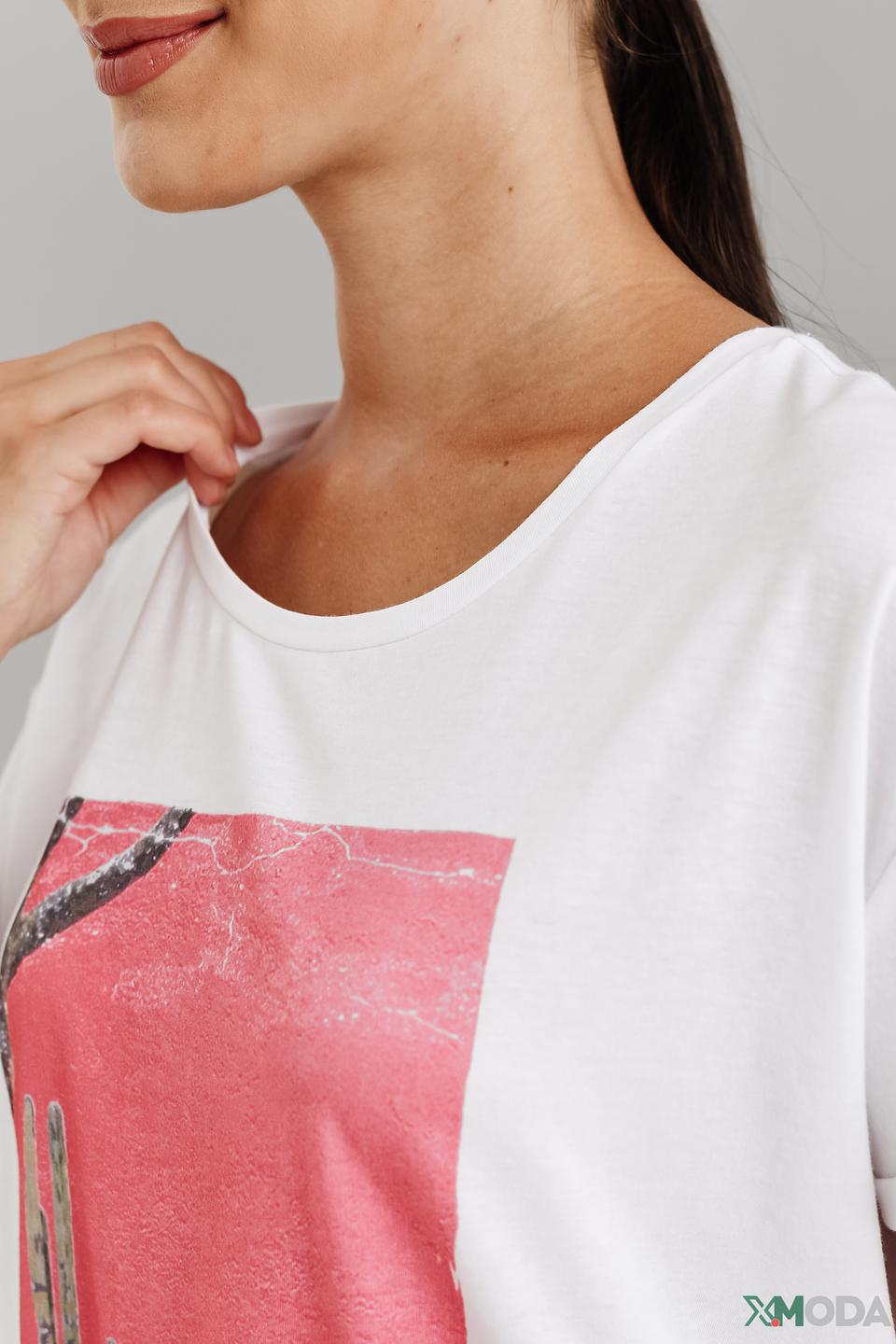 Футболка Oui с принтом