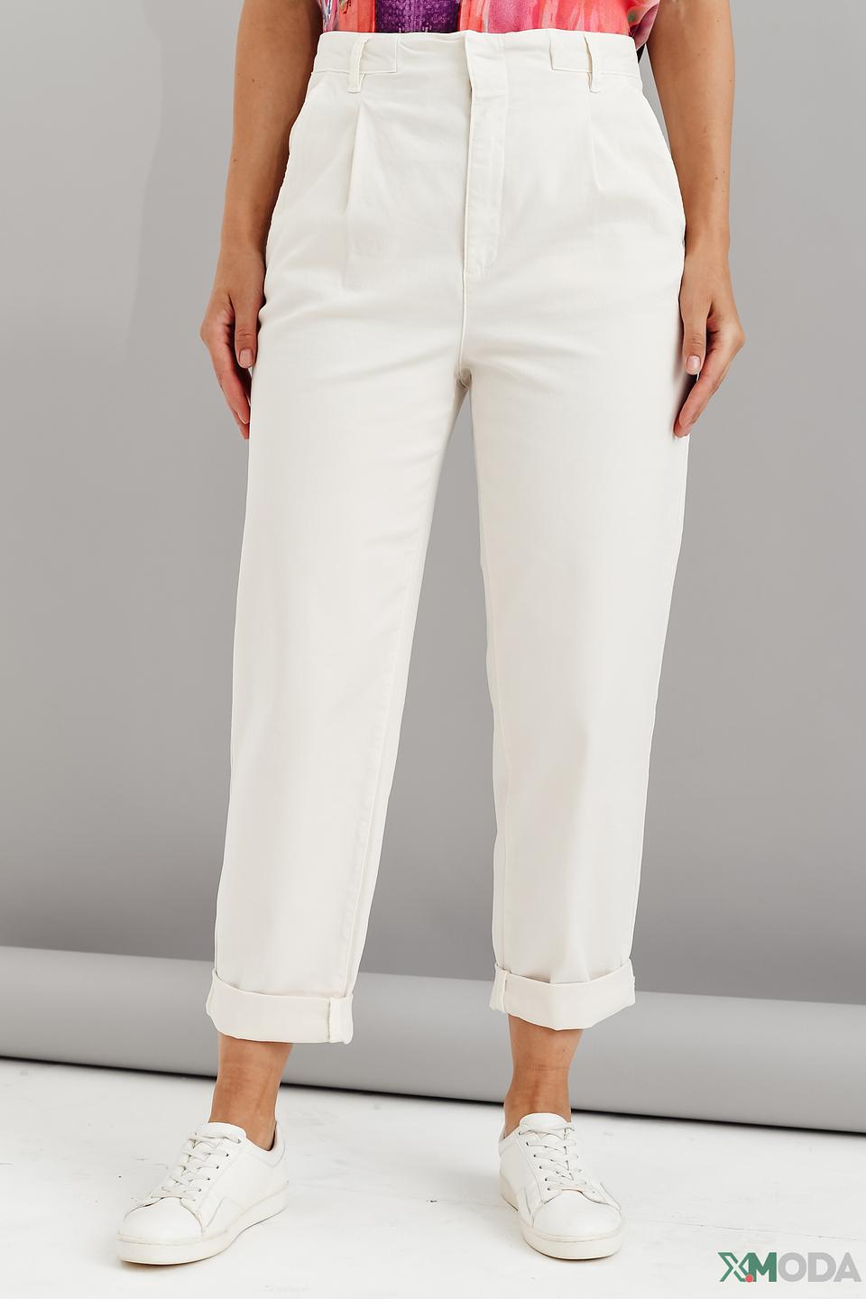 Брюки кл Oui женские белые
