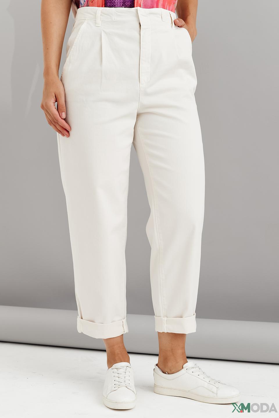 Брюки кл Oui женские белые