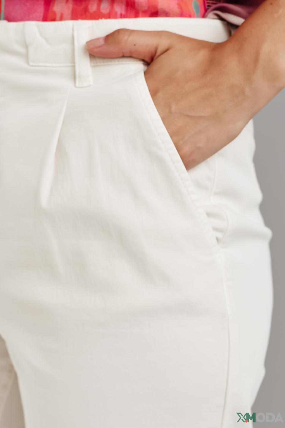 Брюки кл Oui женские белые