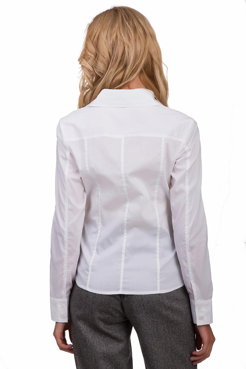 Блуза Pezzo Белая Приталенная