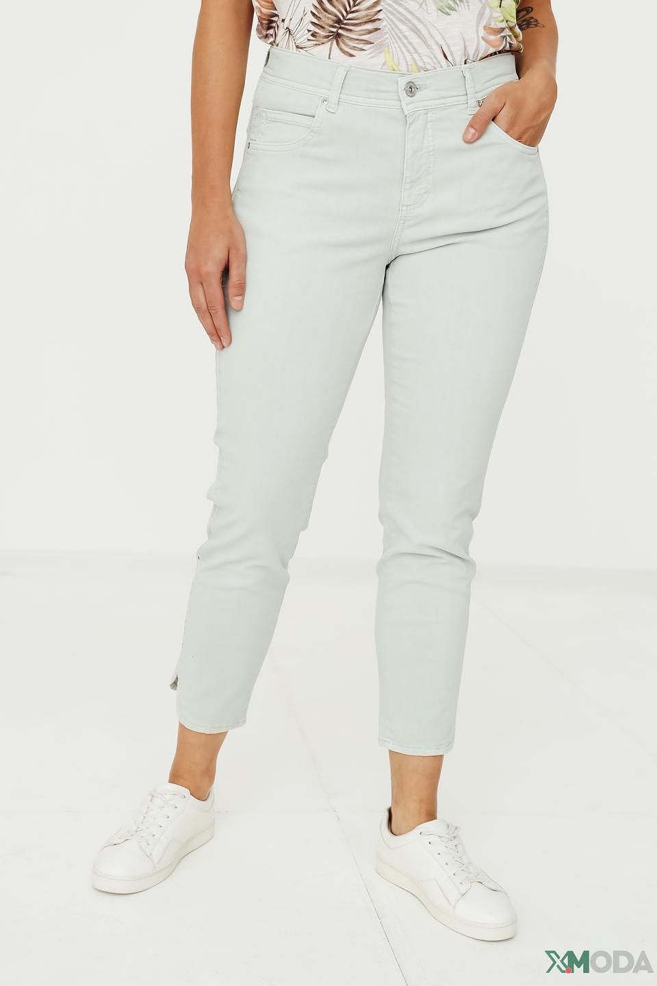 Джинсы Angels мятные с потертостями