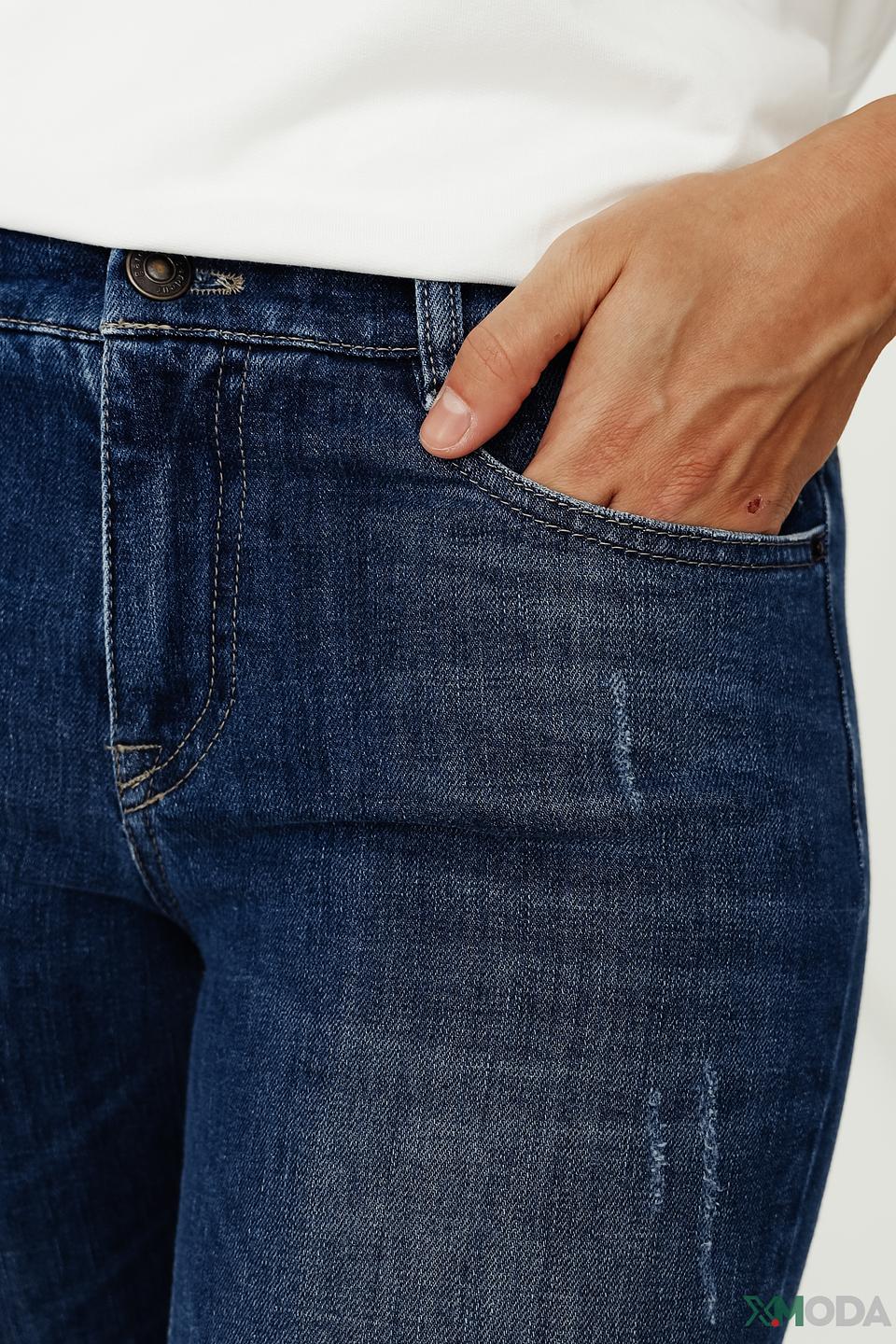 Джинсы Gardeur с потертостями