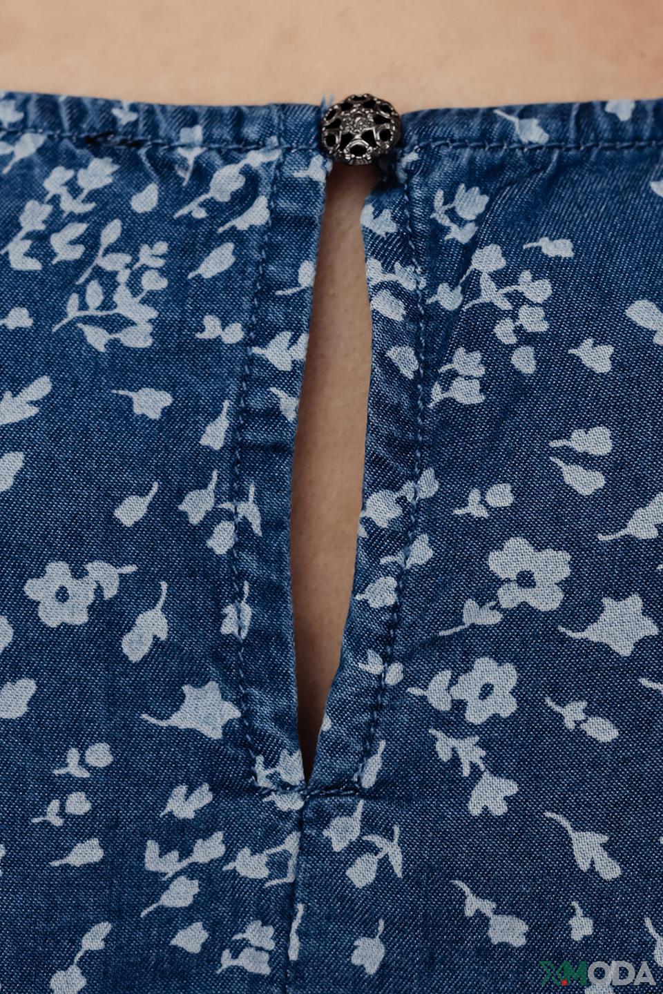 Блуза Pezzo с цветочным принтом