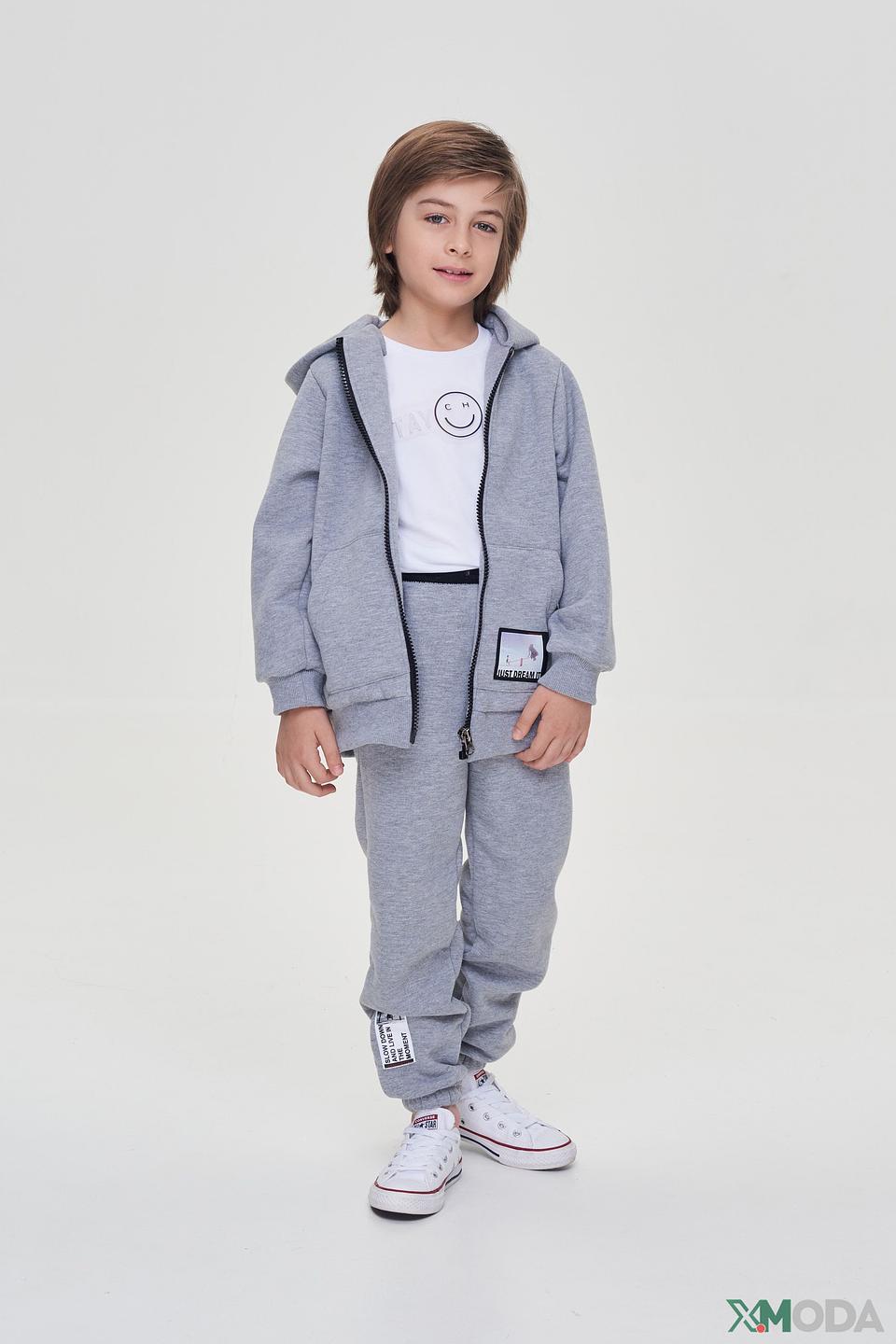 Комплект Choupette серый меланж