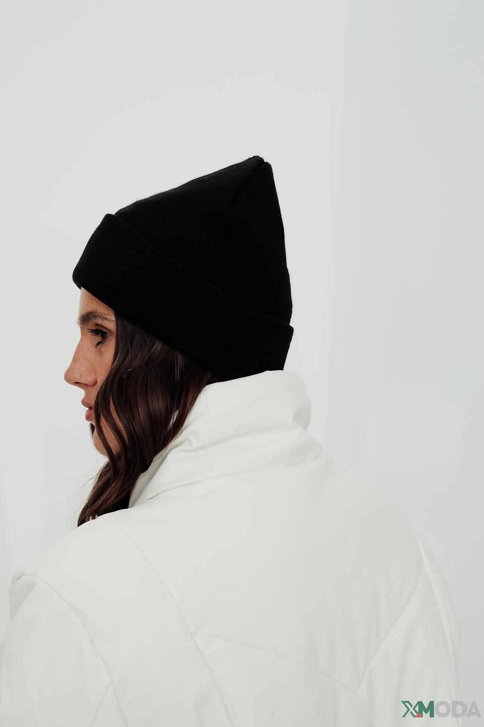 Шапка Wegener чёрная вязаная