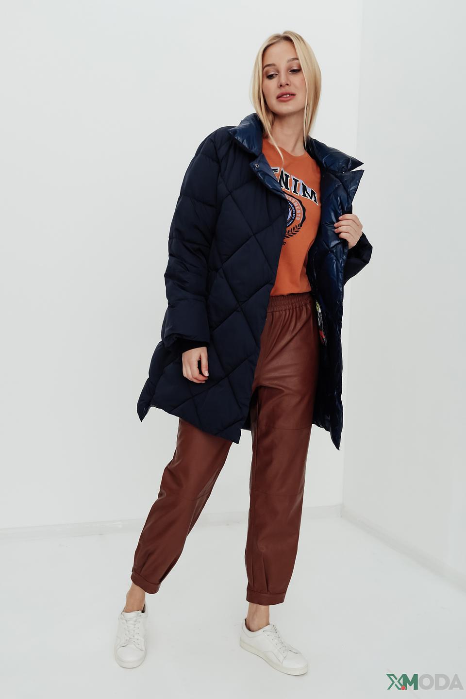 Пальто Frieda and Freddies стеганое синее